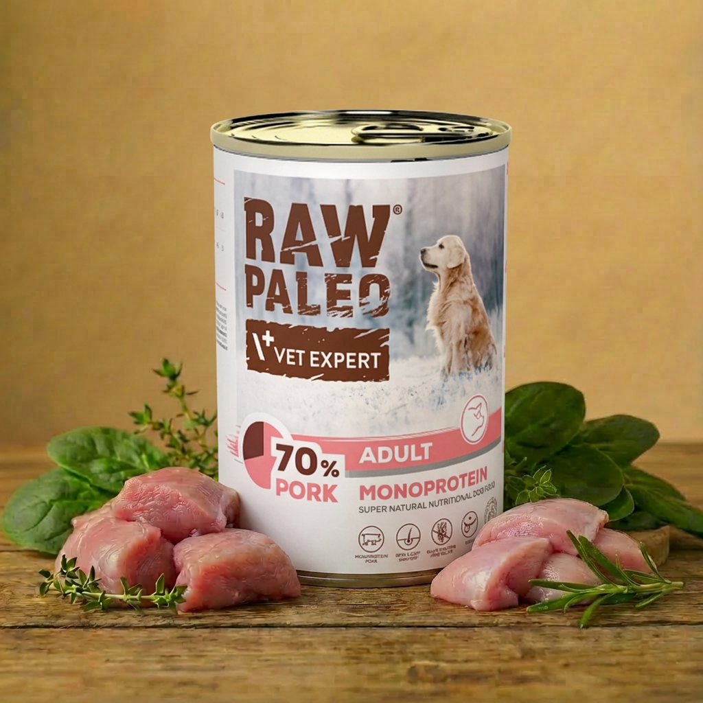 Raw Paleo Adult z wieprzowiną 400g