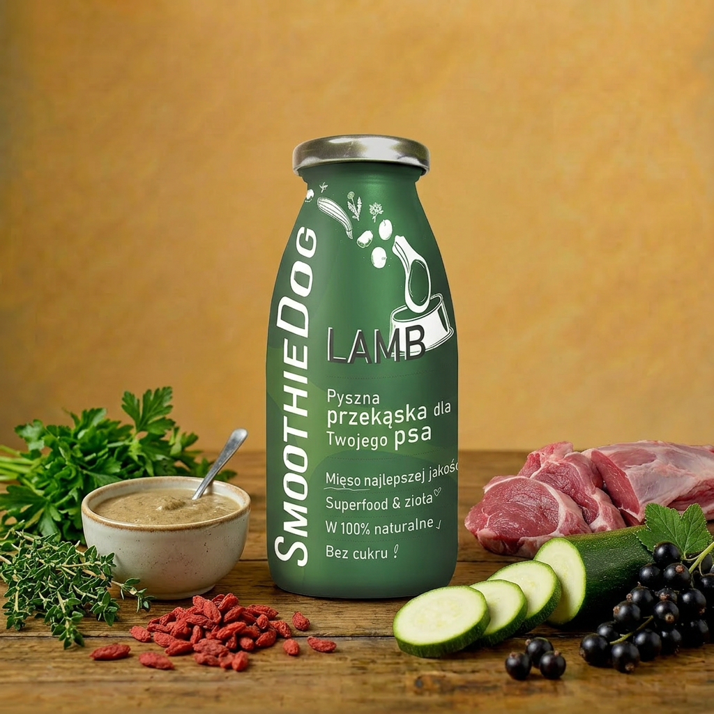 SmoothieDog – Z jagnięciny 250 ml