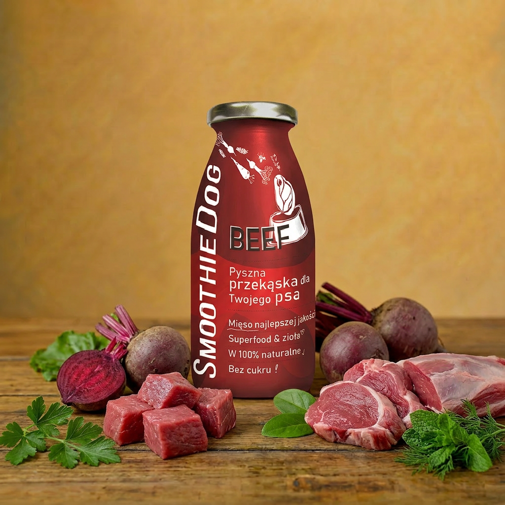 SmoothieDog – Z wołowiny 250 ml