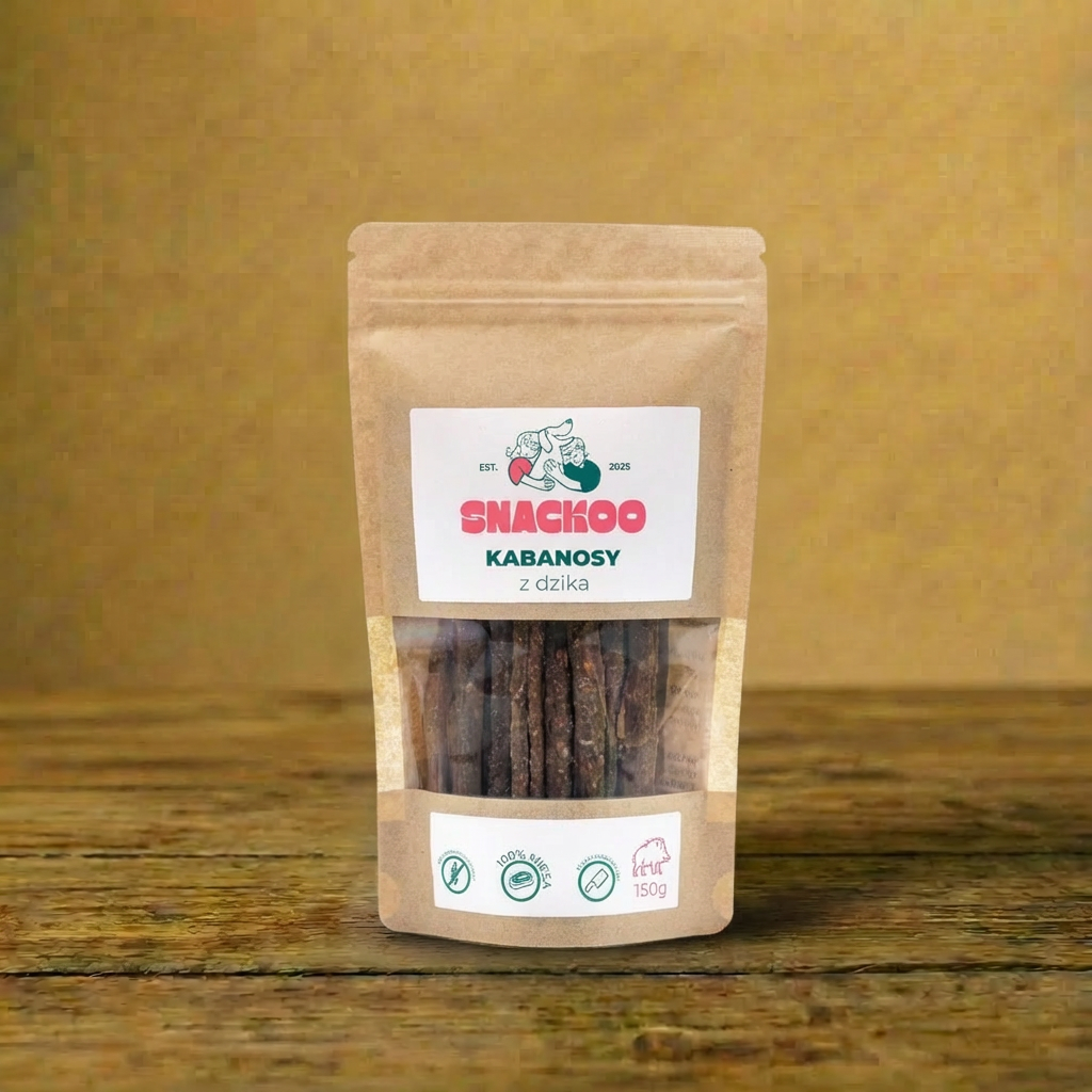 Snackoo - Kabanosy z dzika 150g