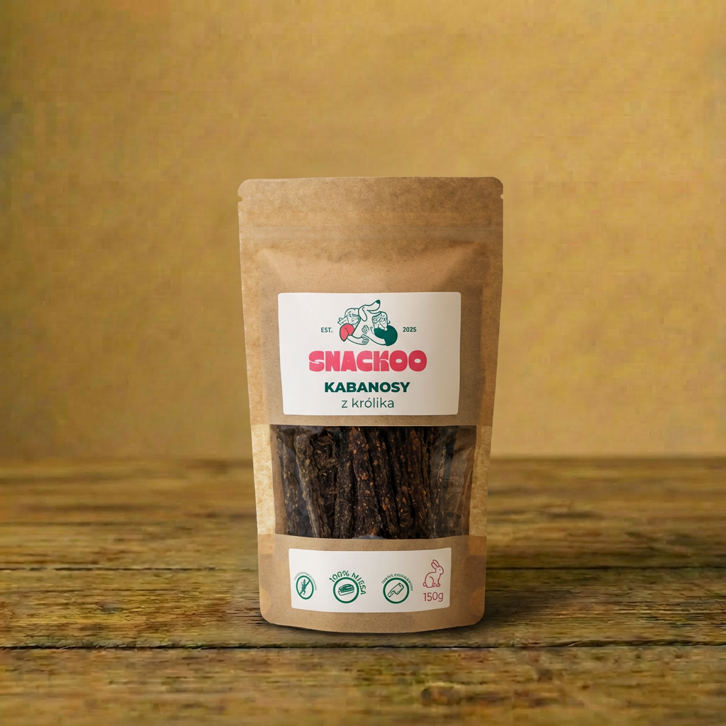Snackoo - Kabanosy z królika 150g