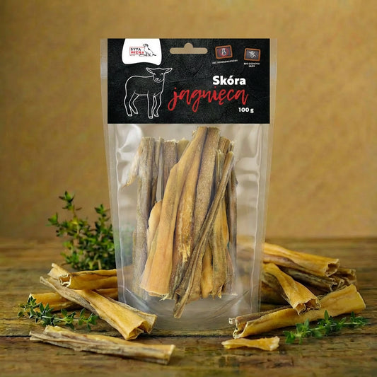 Syta Micha - Suszona Skóra jagnięca dla psa 100g