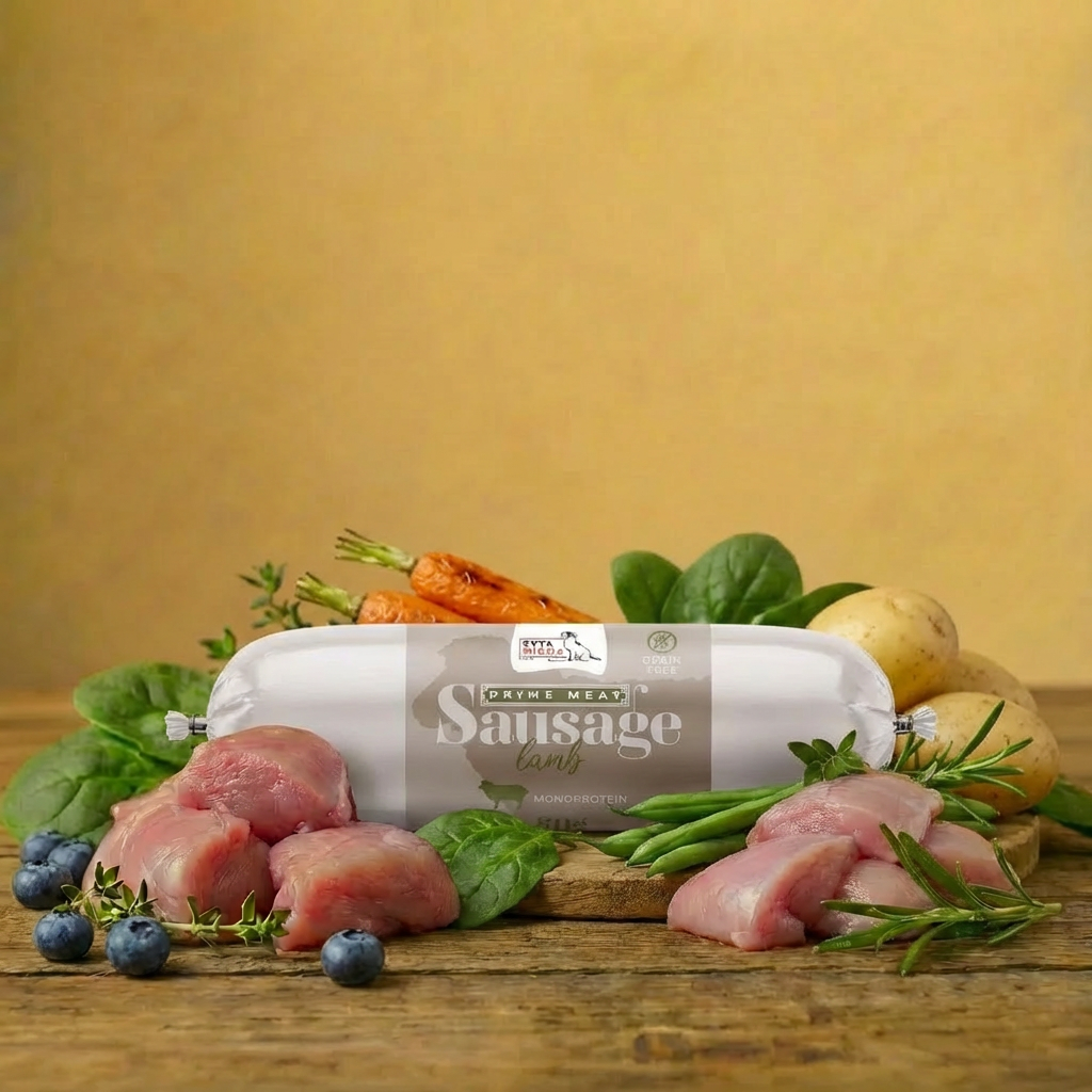 Syta Micha - Prime Meat Kiełbaska - Jagnięcina 80g