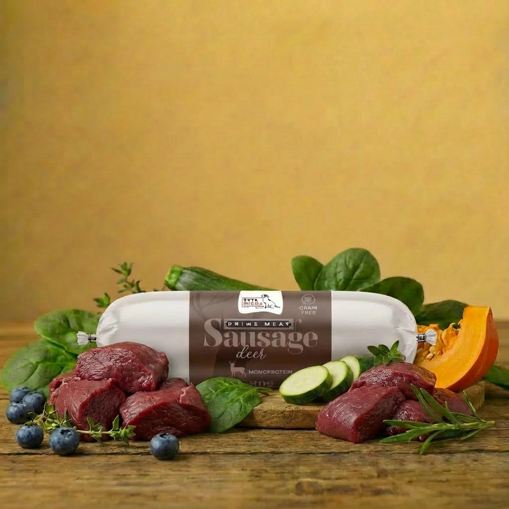 Syta Micha - Prime Meat Kiełbaska - Jeleń 80g