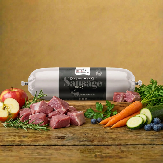 Syta Micha - Prime Meat Kiełbaska - Koza 80g