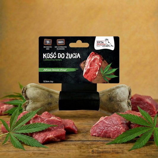 Syta Micha Kość do żucia dla psa na mocne stawy 13,5 cm