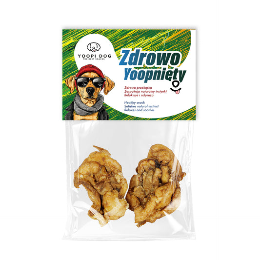 Yoopi Dog Ucho środkowe wieprzowe - dla psa 100g