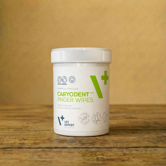 VetExpert Caryodent Finger Wipes – 50 szt.