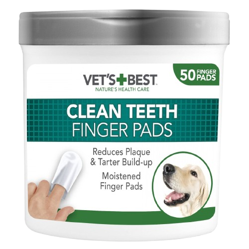 Vet's Best czyściki do zębów napalcowe 50szt.
