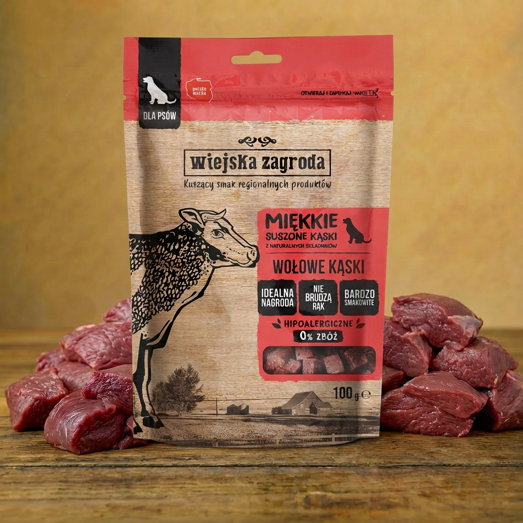 Wiejska Zagroda - Wołowe Kąski 100g