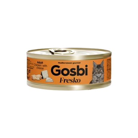 GOSBI kot FRESKO Adult - Kurczak/Ser 70g
