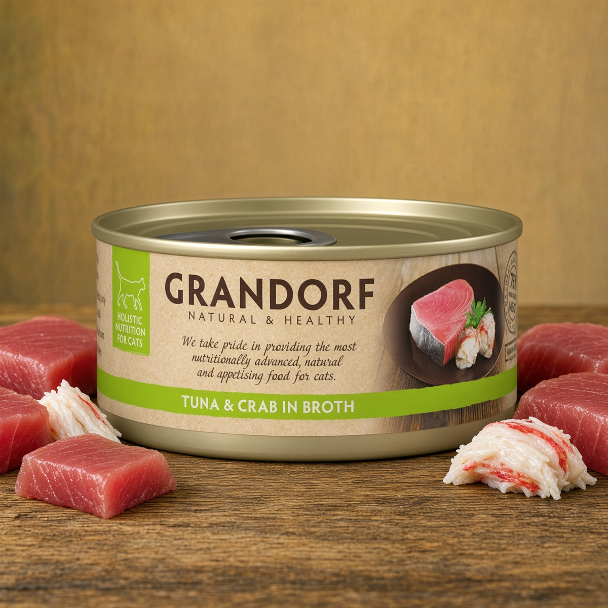 Grandorf Tuna Fillet & Crab Fillet – 70g