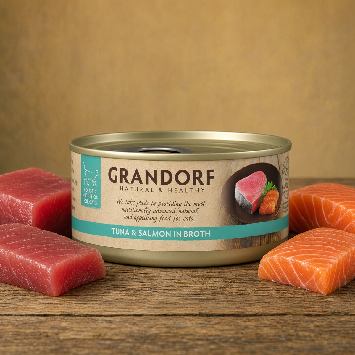 Grandorf Tuna Fillet & Salmon – 70g