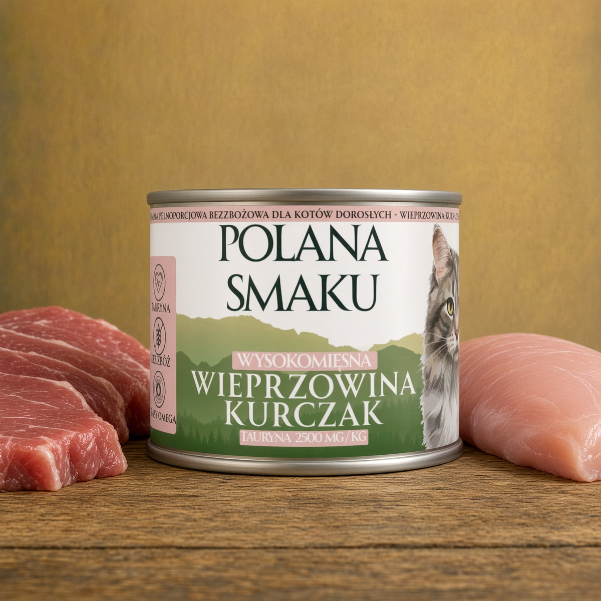 Polana Smaku KOT – Wieprzowina i Kurczak 200g