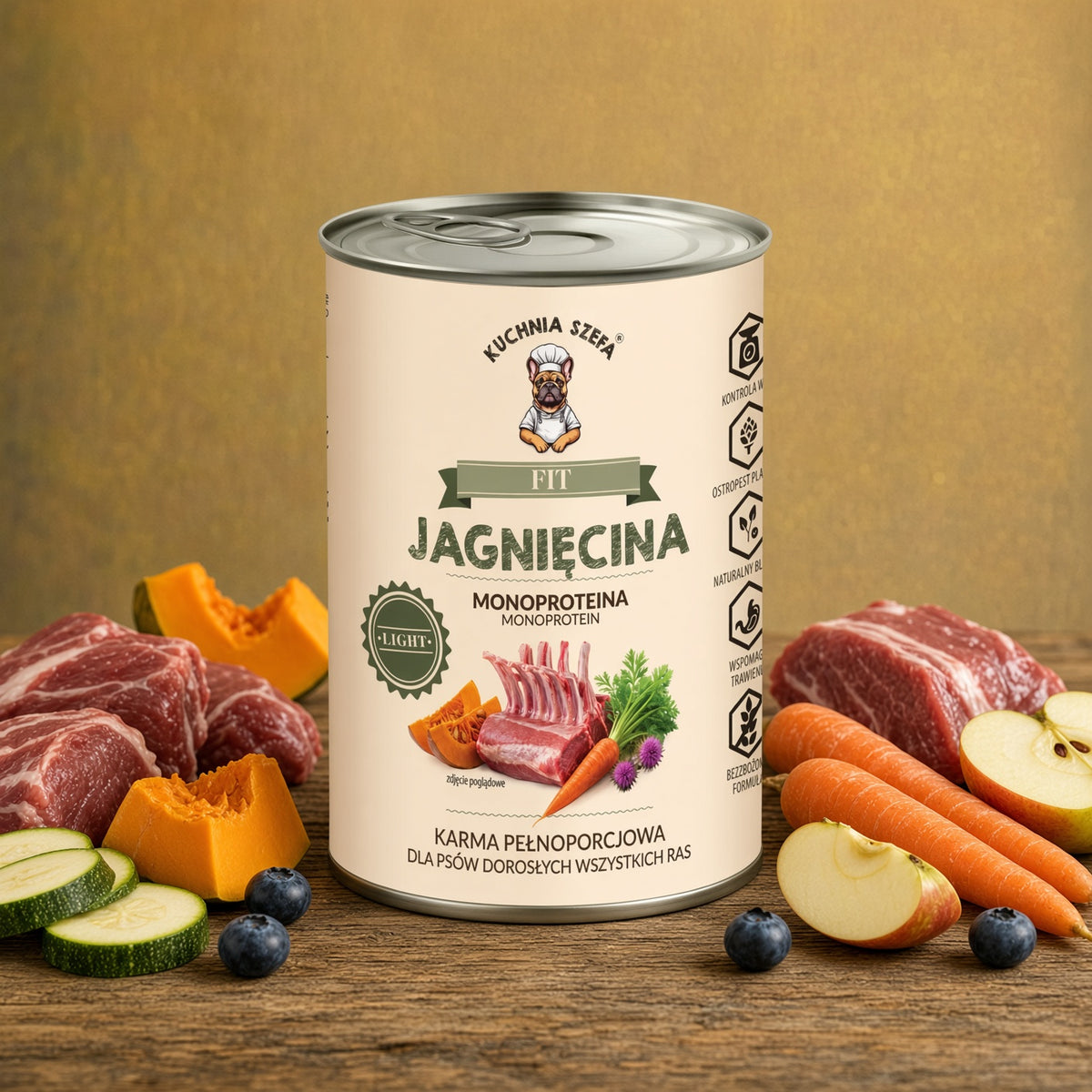 Kuchnia Szefa FIT – Jagnięcina 400g
