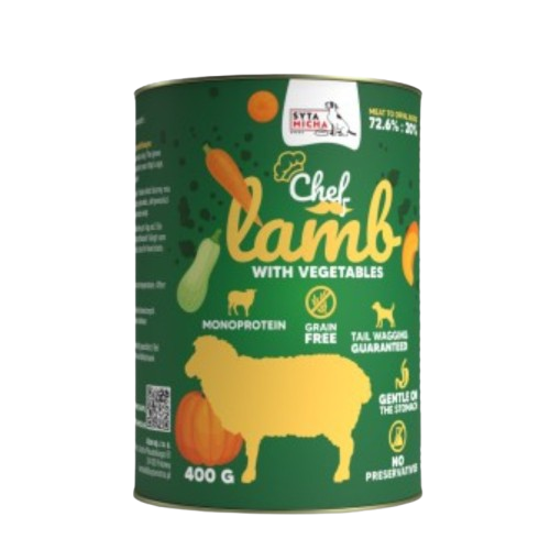 Syta Micha - Chef - Jagnięcina z warzywami 400g