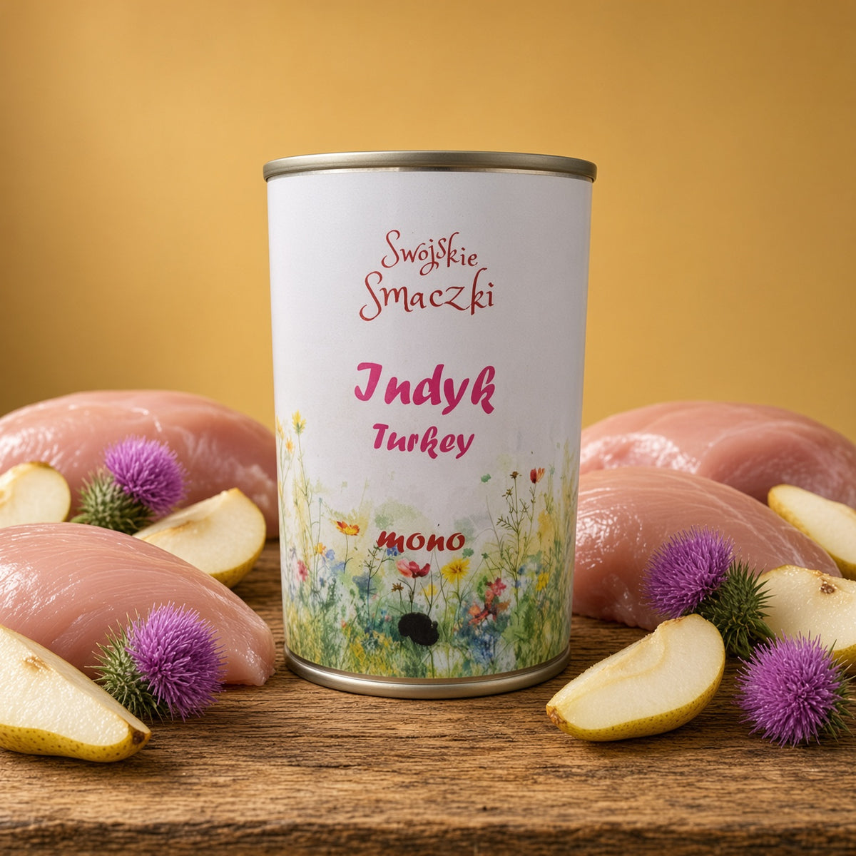Swojskie Smaczki Mono Indyk 400 g – karma mokra dla psa