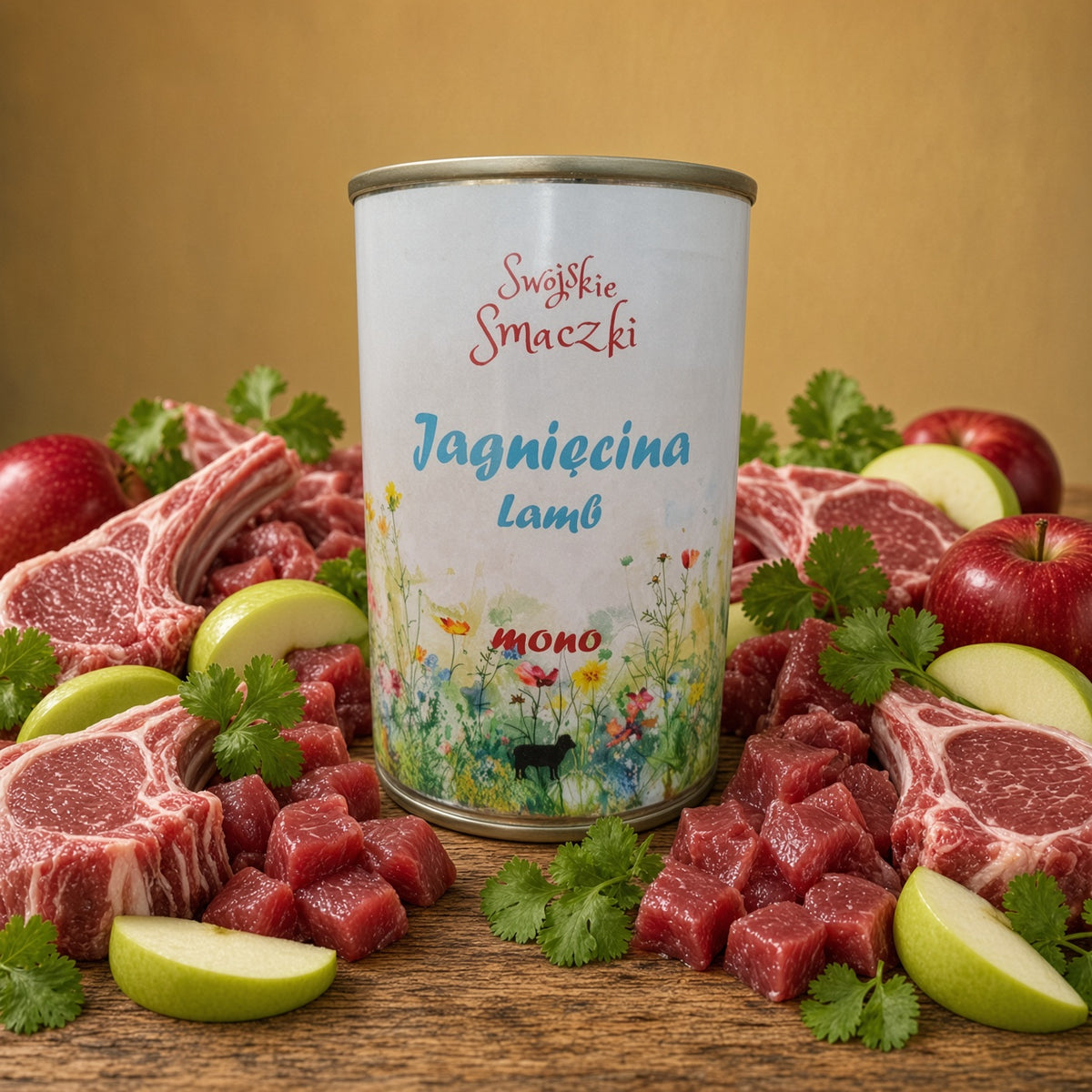 Swojskie Smaczki Mono Jagnięcina 400 g – karma mokra dla psa