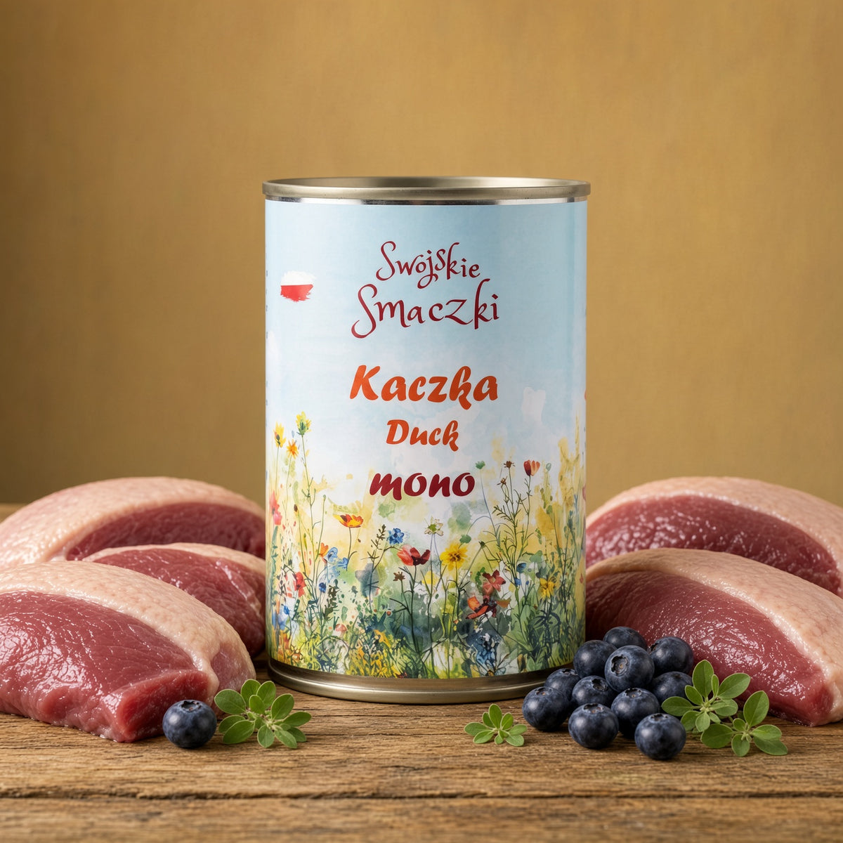Swojskie Smaczki Mono Kaczka 400 g – karma mokra dla psa