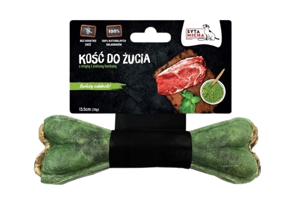 SYTA MICHA Kość do żucia na świeży oddech 13,5cm